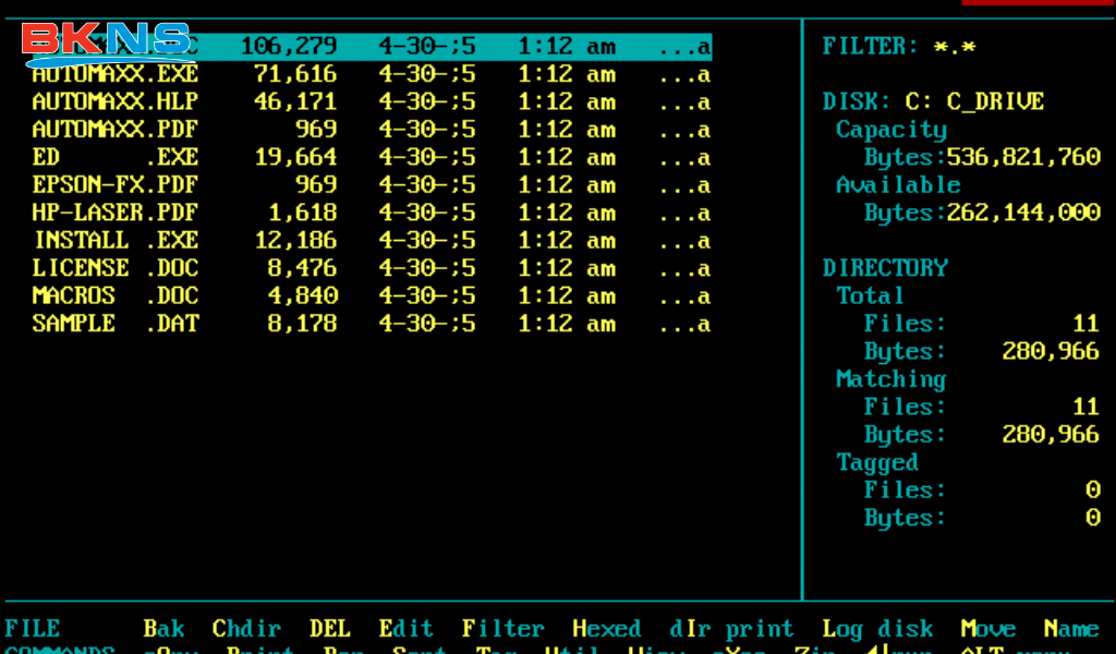 Hệ điều hành đĩa từ Microsoft này giúp xử lý và thao tác được mọi tác vụ