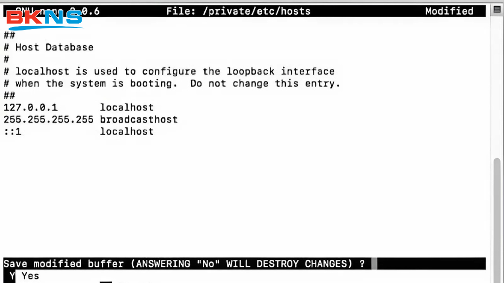 Cách sửa file host trên MacOS X