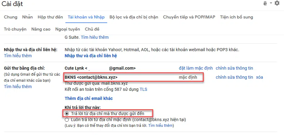 Thao tác tương tự như trên