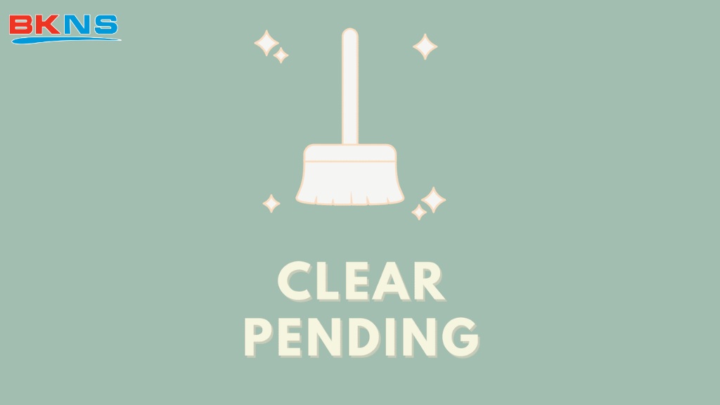Clear Pending