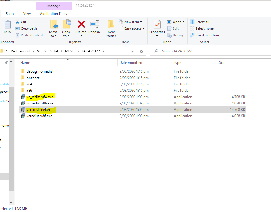 Cài Microsoft Visual C++ Redistributable