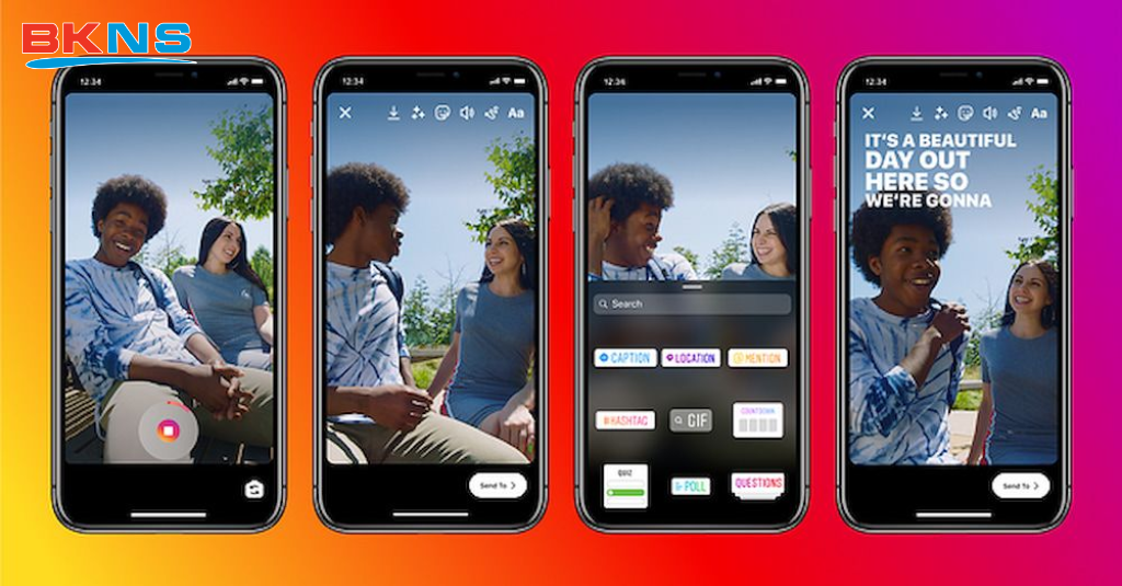 Instagram cho phép người dùng sáng tạo nội dung đa dạng