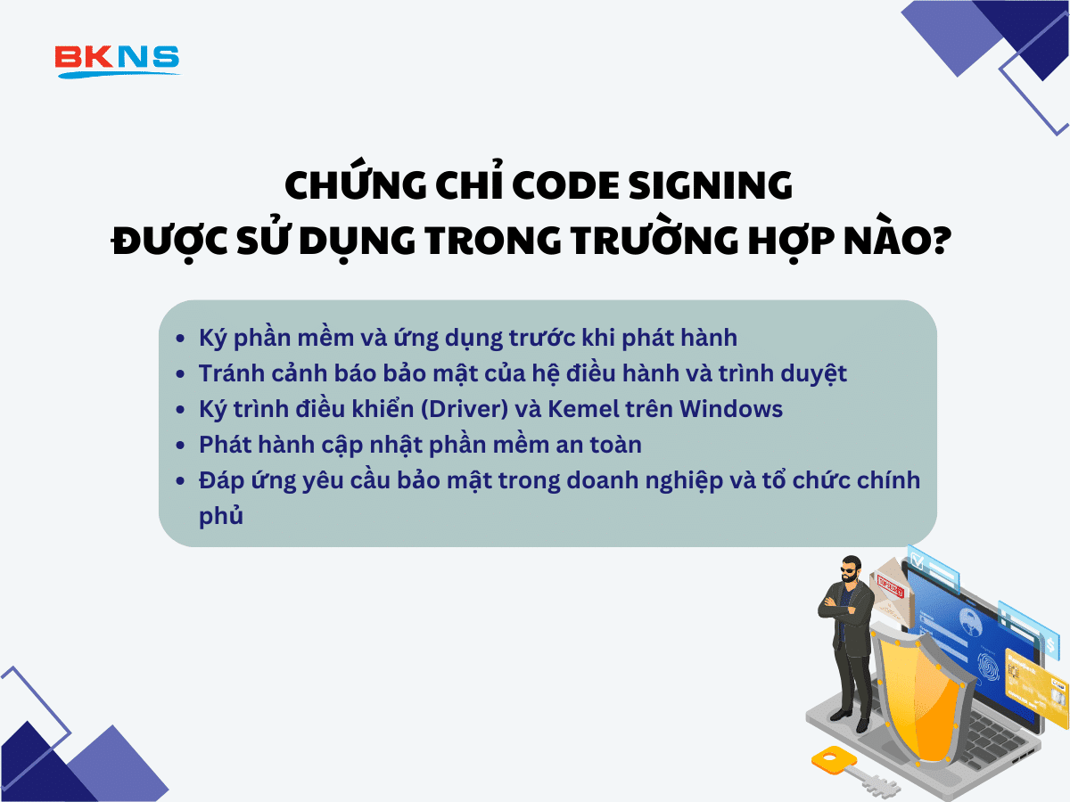 Trường hợp sử dụng Code Signing