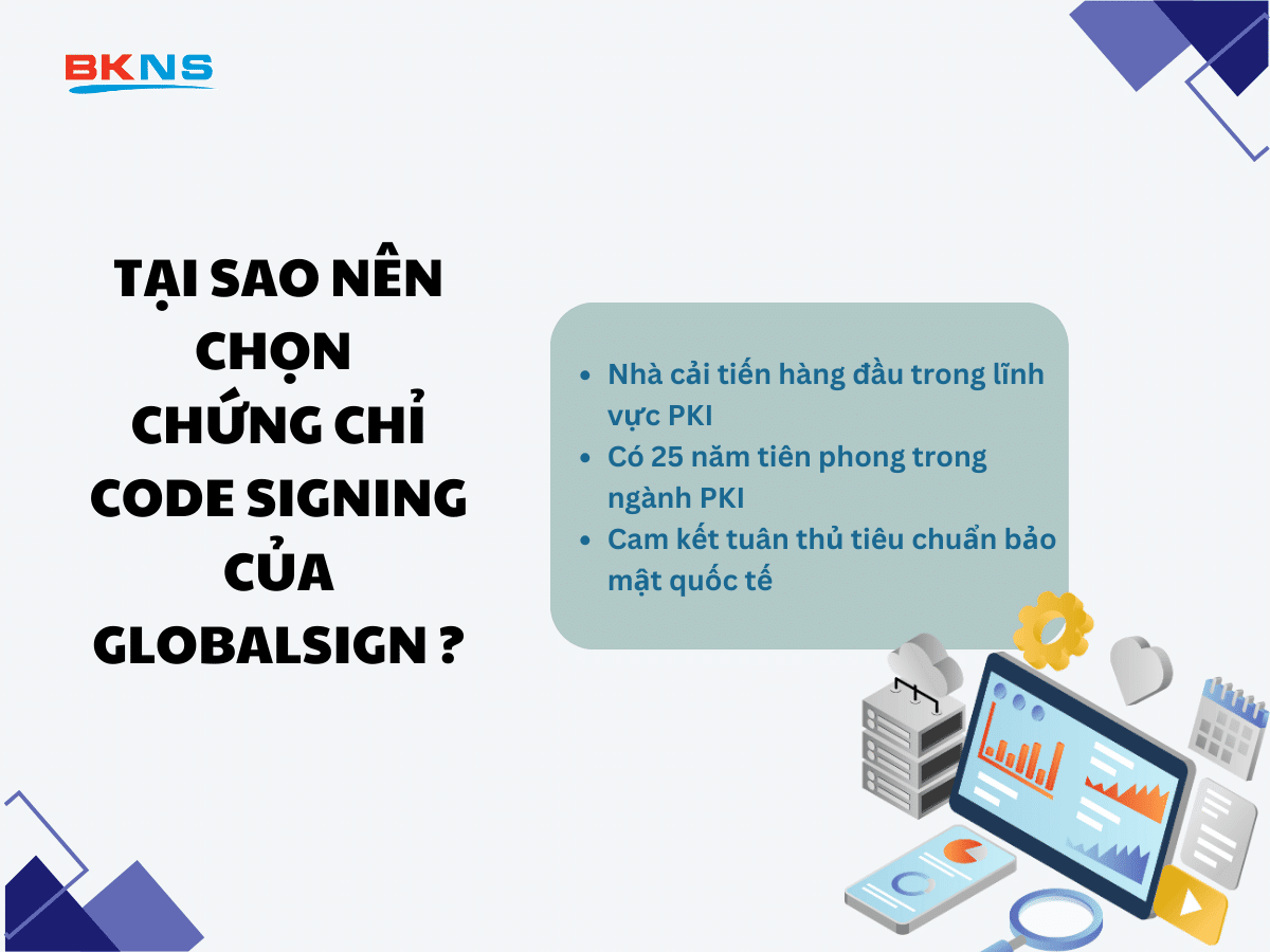 Tại sao nên chọn chứng chỉ Code signing của Globalsign?