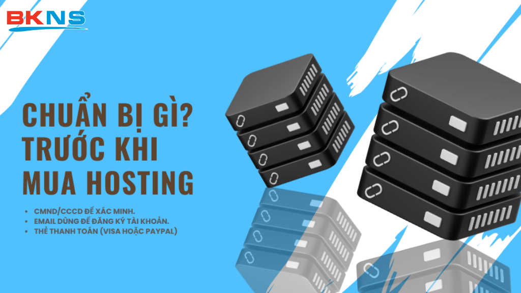 Chuẩn bị khi mua hosting