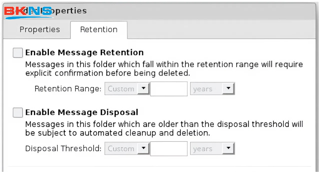 Hướng dẫn cấu hình thời gian lưu trữ email trong Zimbra