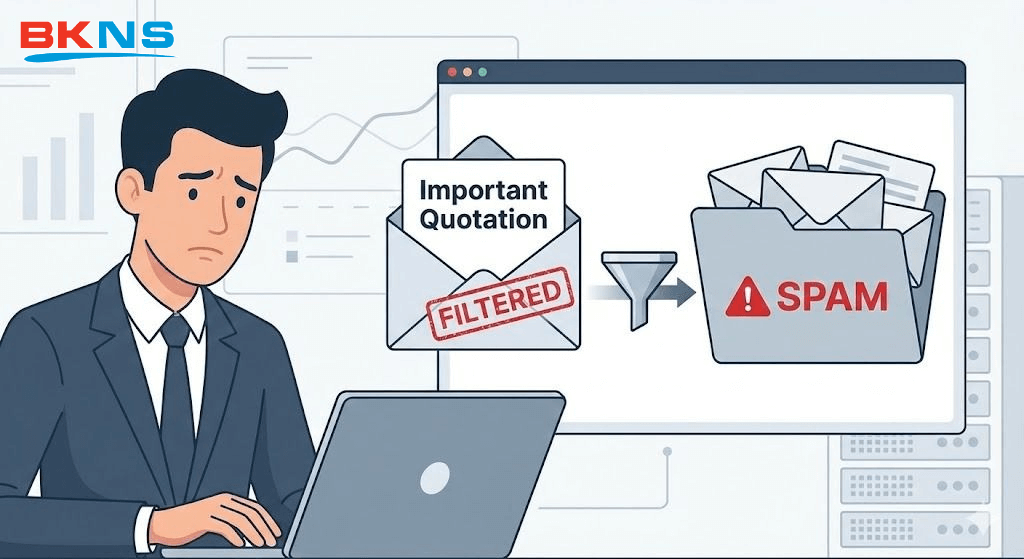 Email doanh nghiệp rơi vào spam khiến mất khách hàng và doanh thu