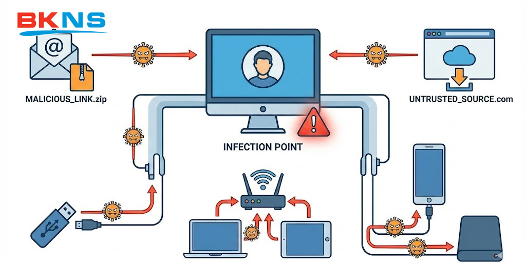 Virus máy tính tấn công bạn như thế nào?