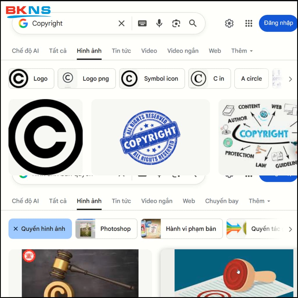 Sử dụng tính năng tìm kiếm hình ảnh ngược (reverse image search) để truy vết hình ảnh vi phạm bản quyền