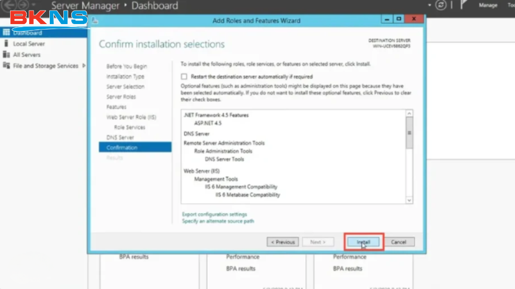 Cài đặt các tính năng mới