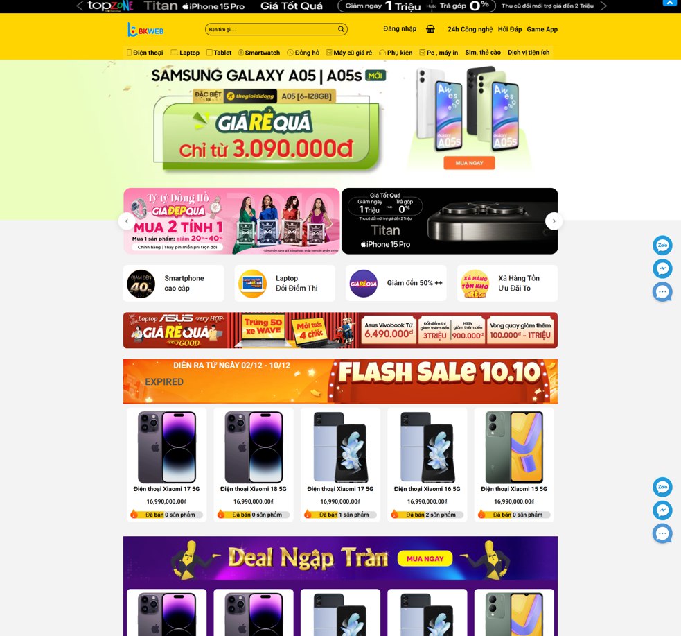 WebNhanh - Thiết Kế Website Chuyên Nghiệp | Chuẩn SEO – Tốc Độ Cao – BKNS