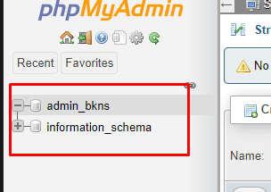 Chọn cơ sở dữ liệu cần backup