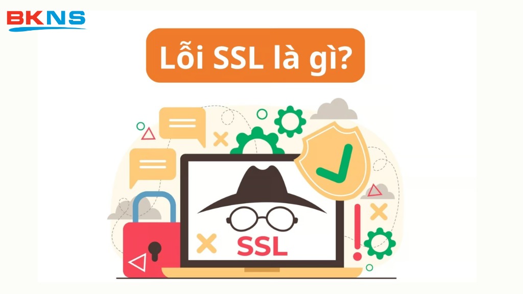 Lỗi SSL là cảnh báo bảo mật xuất hiện khi trình duyệt không thể xác minh tính hợp lệ của chứng chỉ mã hóa trên một website