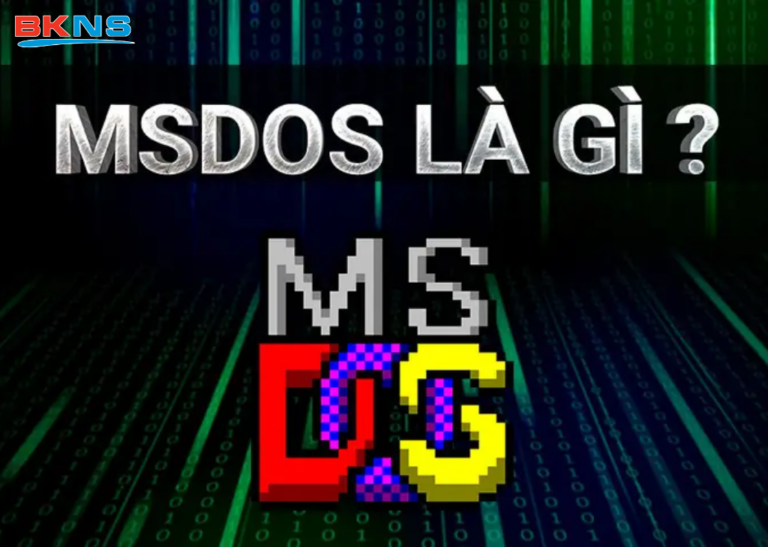 MS-DOS là gì?
