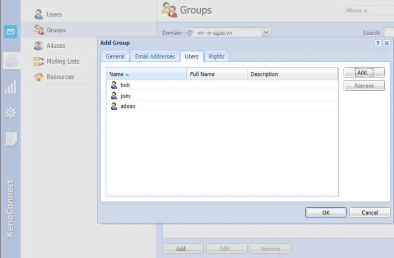 Hướng dẫn sử dụng dịch vụ mail server Kerio