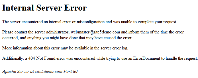 Lỗi server là gì