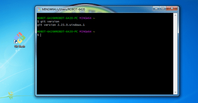 Cài đặt Git bash trên Windows 7