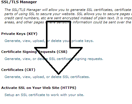 Cài đặt SSL trên cPanel