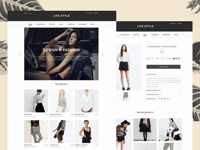 Các bước thiết kế website thời trang