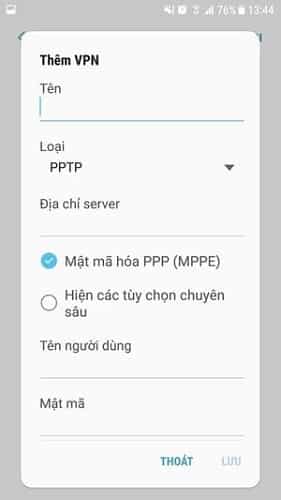 Cách cài đặt mạng riêng ảo VPN 1