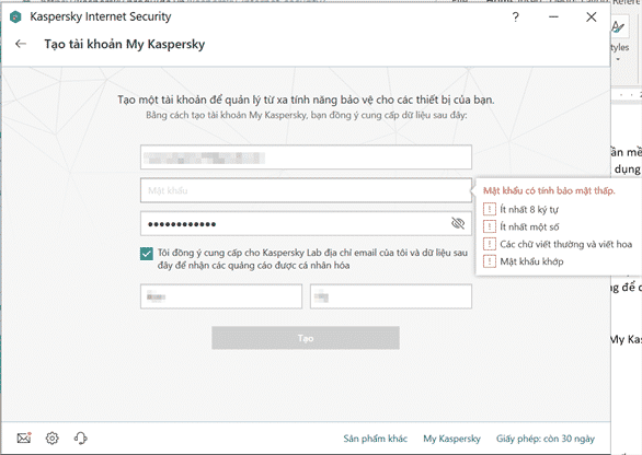 cách cài đặt phần mềm diệt virus kaspersky 8