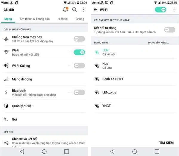 hướng dẫn cho hệ điều hành Android