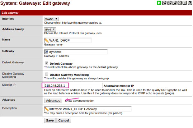 Cài đặt Failover trên nền tảng pfSense 10