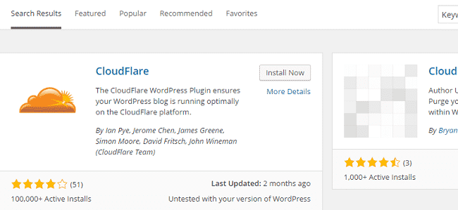 Cài đặt và sử dụng Plugin CloudFlare