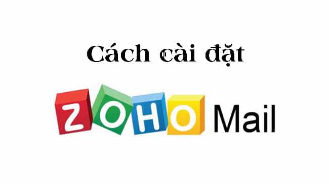 Cài đặt Zoho Mail trên Outlook 2010