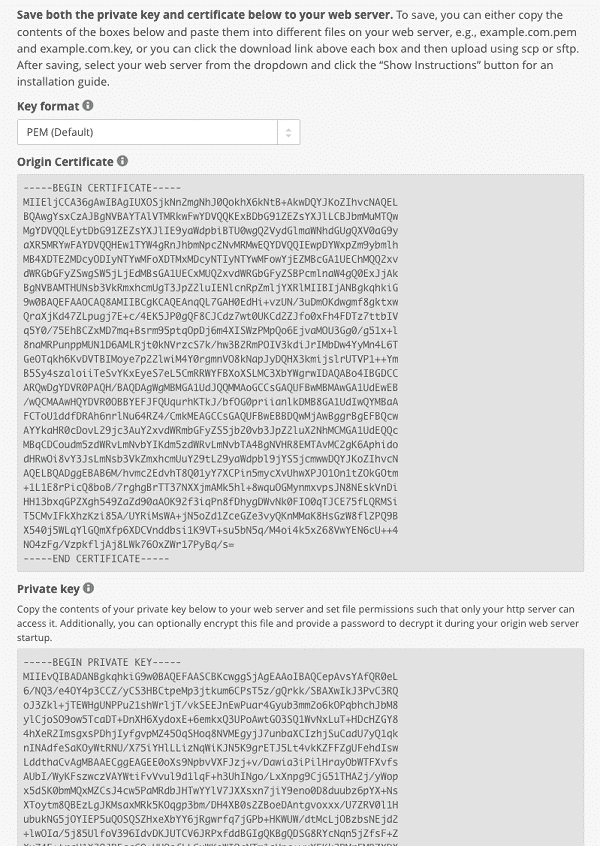 Cài SSL CloudFlare 2