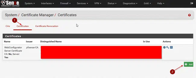 Cấu hình VPN trên Pfsense 3