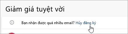 chọn huỷ đăng ký ở phía trên cùng của ngăn dọc