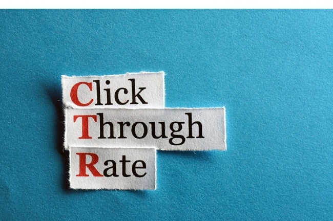 CTR là số lượng khách hàng click vào quảng cáo khi nó xuất hiện