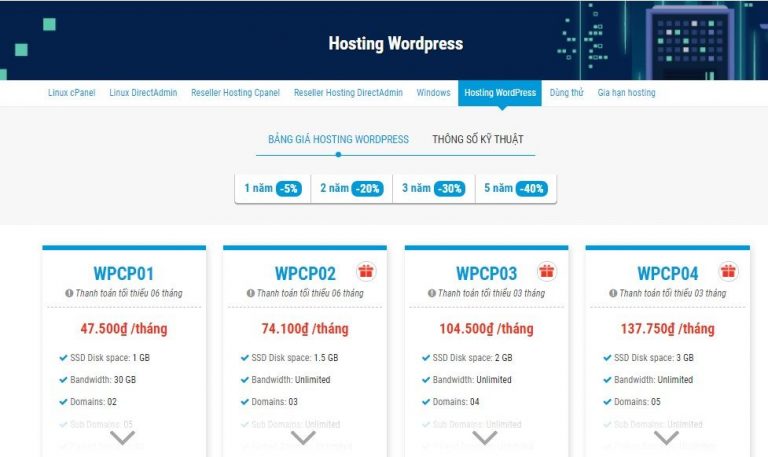 Hướng dẫn đăng ký Hosting tại BKNS nhanh nhất