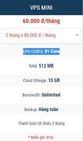 [TOP 5] Dịch vụ VPS free (VPS miễn phí) – Bạn đã biết?