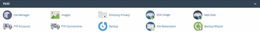 file management trong cpanel