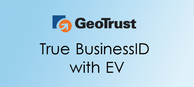 GeoTrust True BusinessID