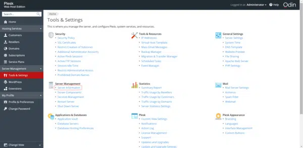 Hướng dẫn chuyển Migrate cPanel sang Plesk Panel Linux 12.5 (LinuxOS)
