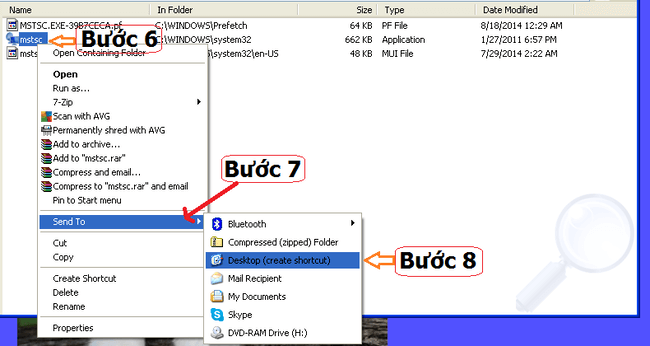 Cách sử dụng remote desktop connection trên Window XP 2