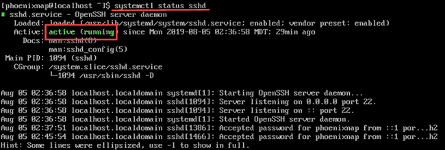 Hướng dẫn sử dụng SSH trên CentOS 1