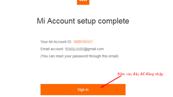 Hướng dẫn đăng ký Mi Cloud 5