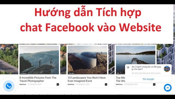 BKNS hướng dẫn tích hợp chat facebook vào website với 9 bước đơn giản