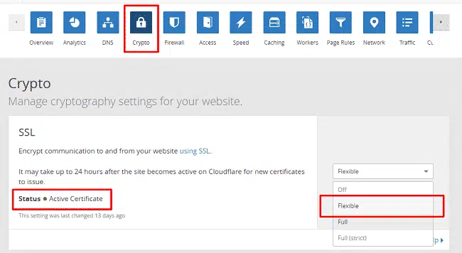 Kích hoạt SSL để sử dụng HTTPS 1