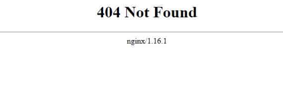 Lỗi 404 not found nginx là gì?
