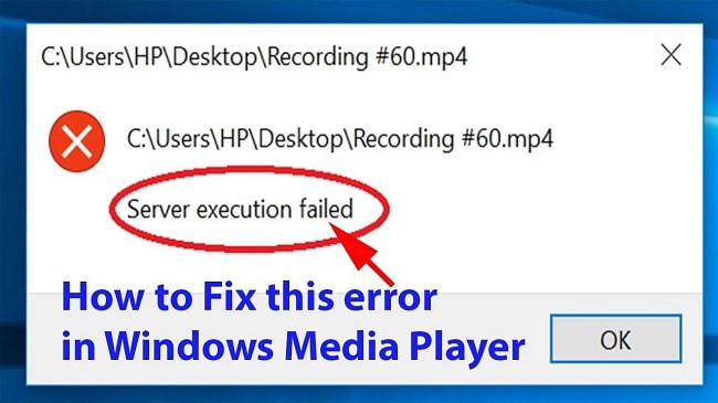 Lỗi Server execution failed