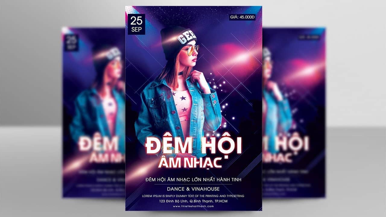 Cách thiết kế poster bằng photoshop