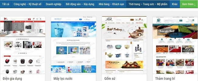 Thiết Kế Website Nội Thất Đẹp, Chuẩn SEO, Uy Tín, Giá Rẻ