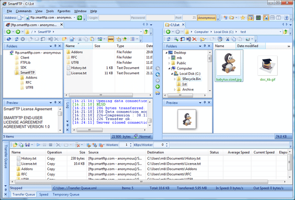 Những phần mềm FTP nào tôi có thể dùng để quản lý file?