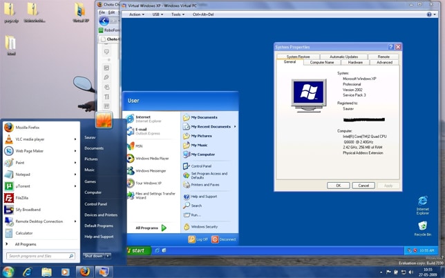 Phần mềm ảo hóa Microsoft Virtual PC
