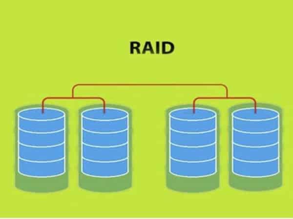 Raid hoạt động dựa trên việc kết nối một dãy ổ cứng có chi phí thấp với nhau để tạo nên một thiết bị có dung lượng lớn